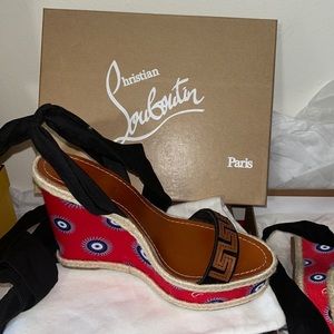 Christian Louboutin Athina Des Cyclades wedges